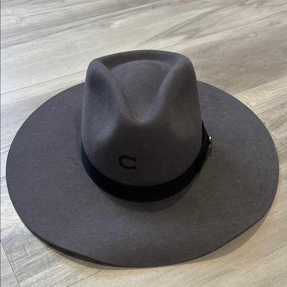 Charlie Horse Gray Wide Brim Hat